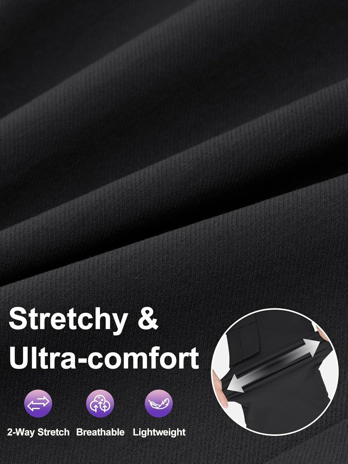 Women High Waisted Satin Cargo Pants Wide Leg Casual Pants multipocket model