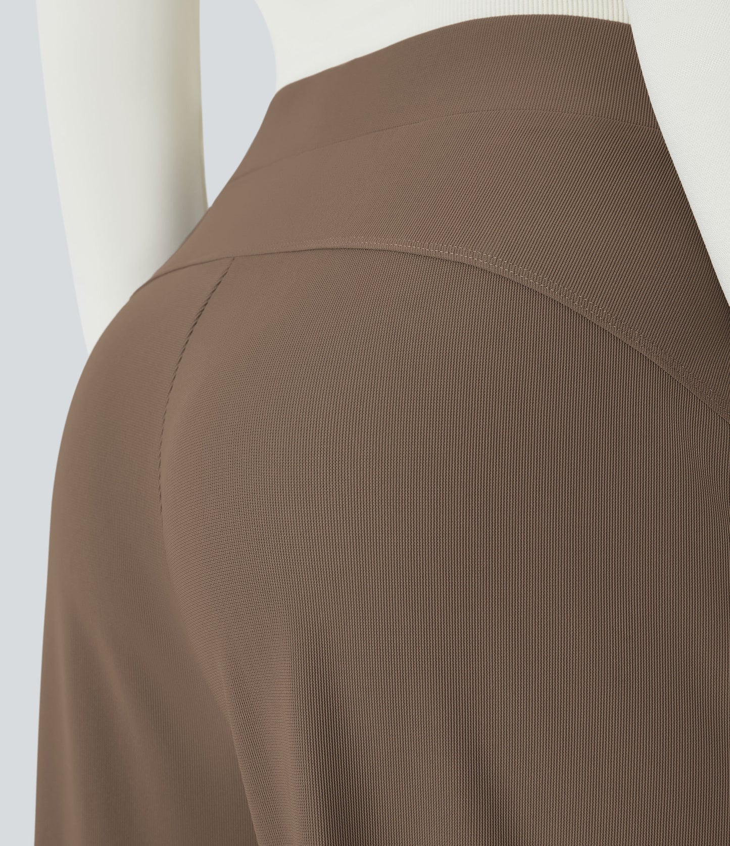 🎅Early Christmas Sale🎄High Waisted Body Sculpt Waist-Slimming Pocket Wide Leg Micro Waffle Work Pants