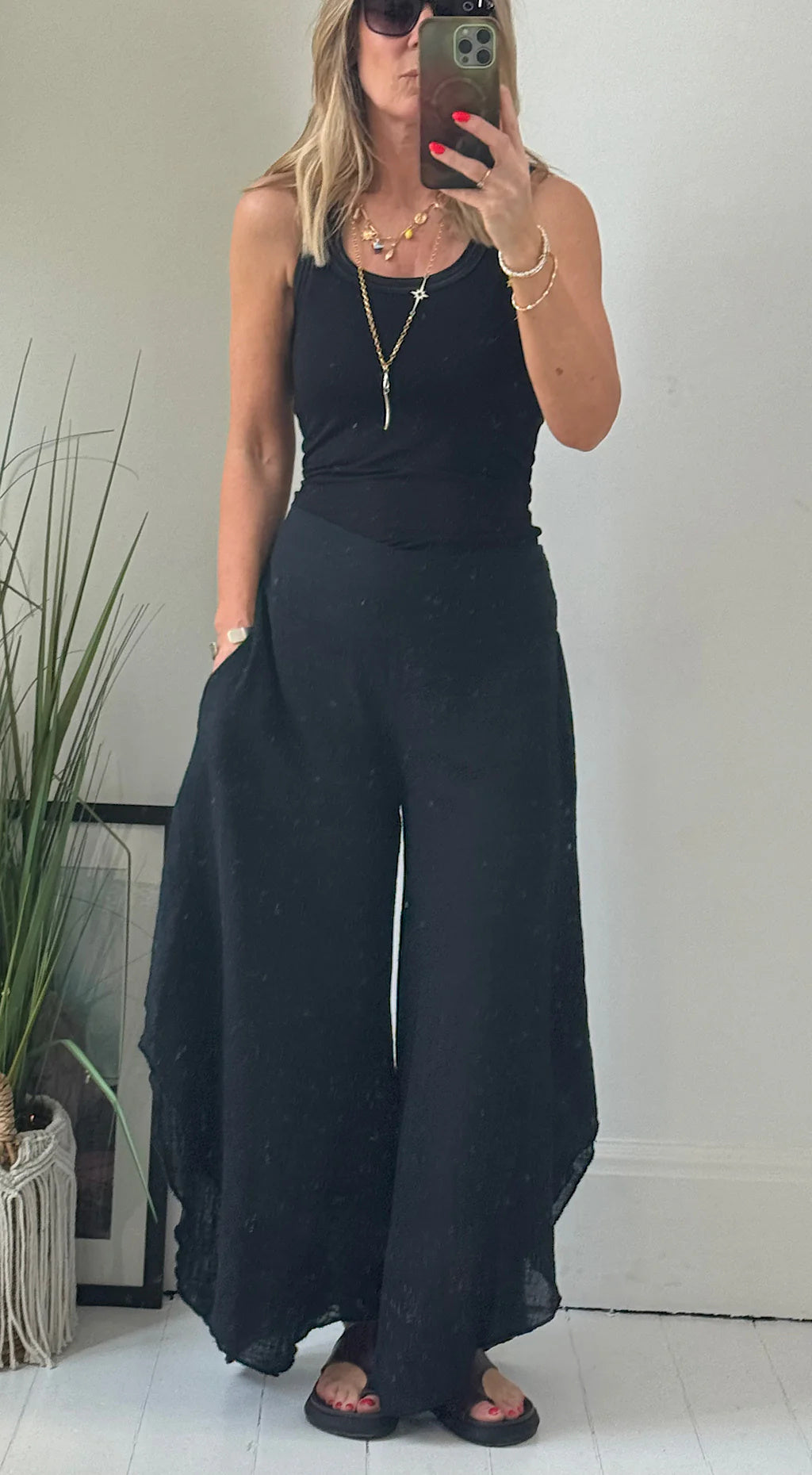 Women's New Arrivals Everyday Casual Linen Harem Pants