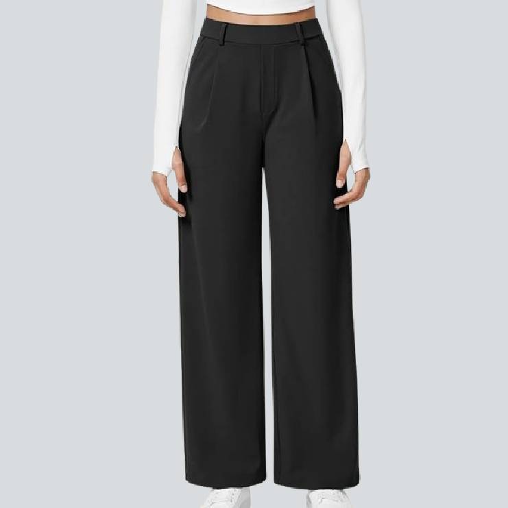 🎅Early Christmas Sale🎄High Waisted Work Pants for Women Business Casual Outfits Office Dress Pants Trousers with Pockets