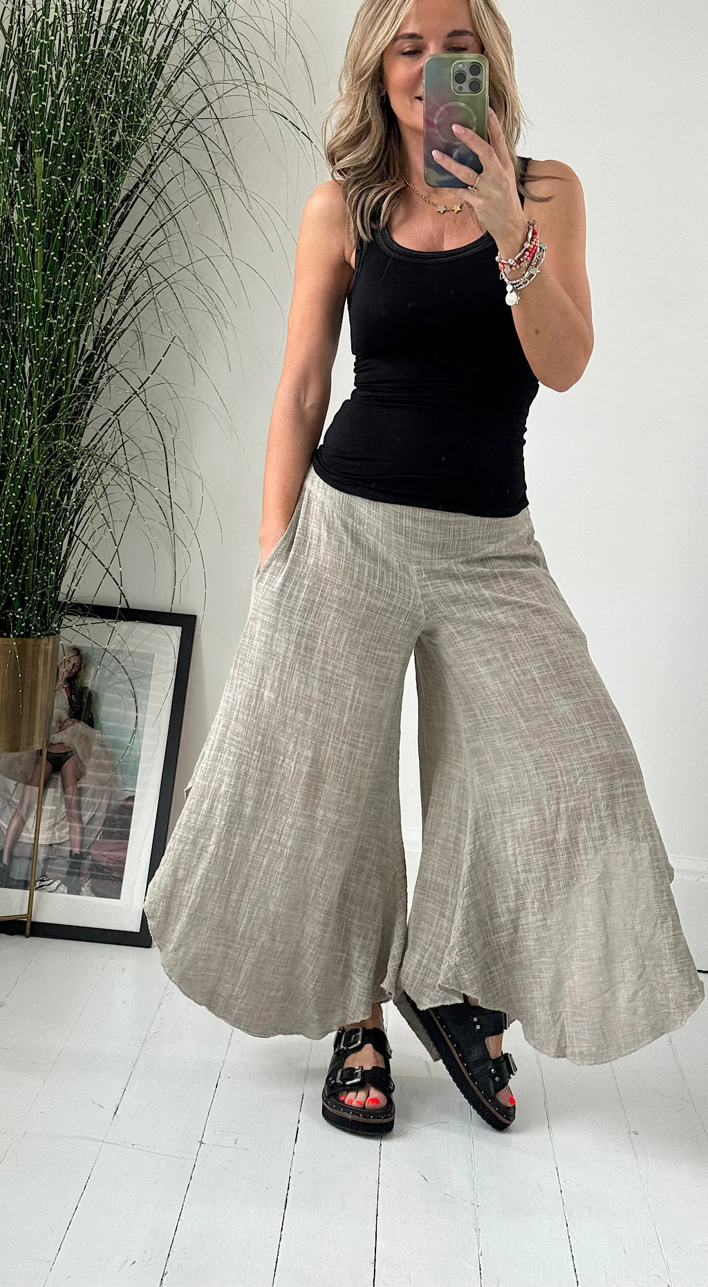Women's New Arrivals Everyday Casual Linen Harem Pants