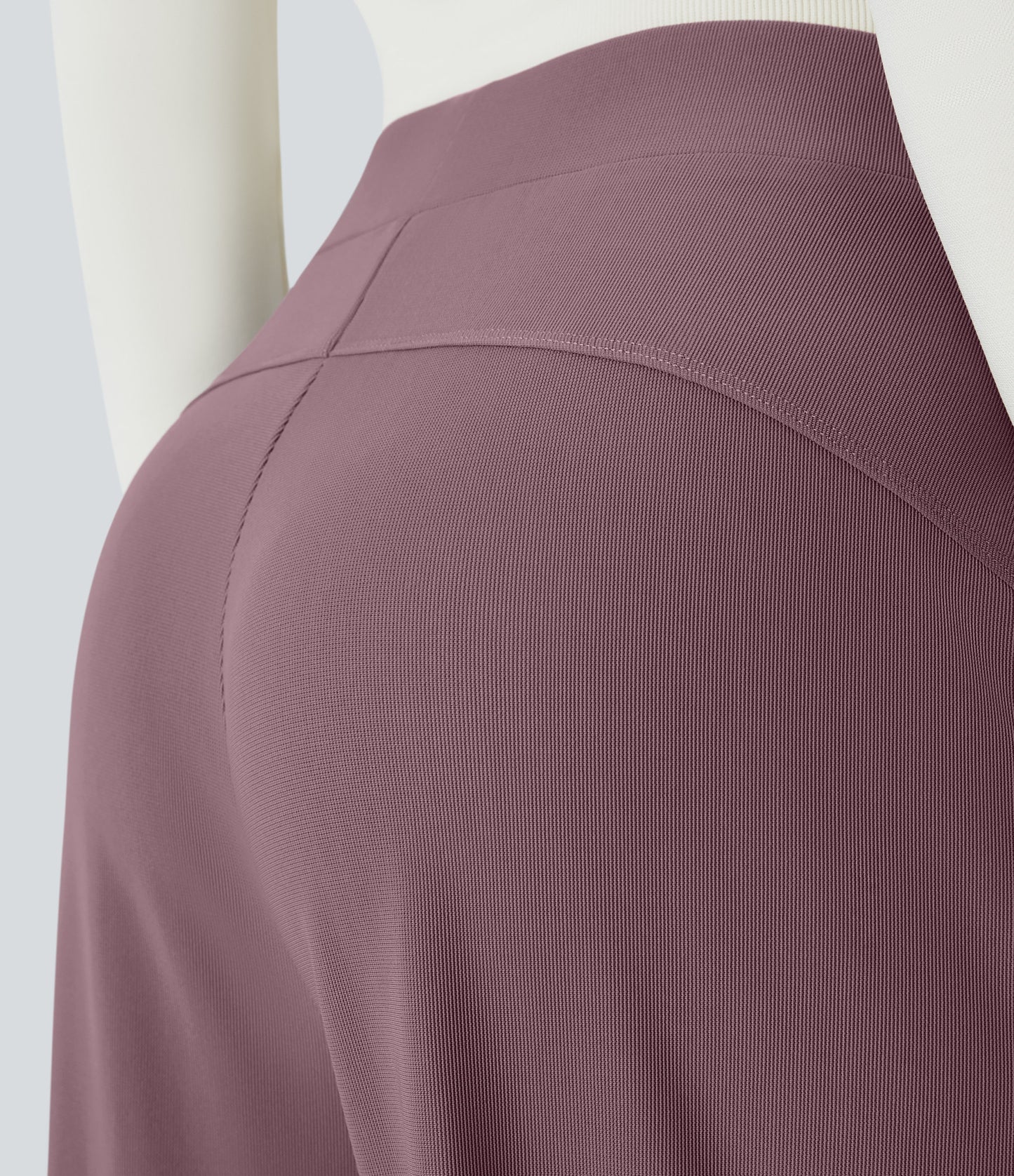 🎅Early Christmas Sale🎄High Waisted Body Sculpt Waist-Slimming Pocket Wide Leg Micro Waffle Work Pants