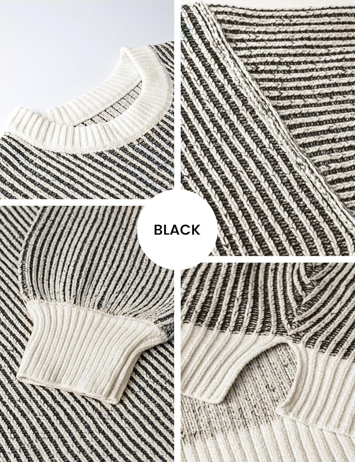 Beyond Chenille Sweater for Women Fall Casual Long Sleeve Crew Neck Pullover Rib Knit Blouse Tops