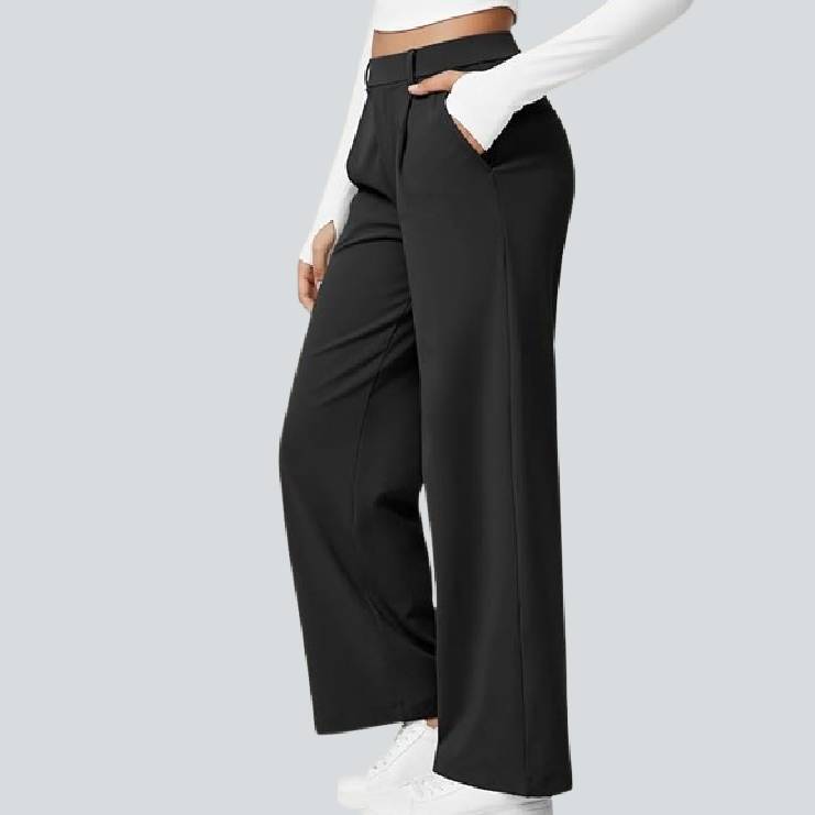 🎅Early Christmas Sale🎄High Waisted Work Pants for Women Business Casual Outfits Office Dress Pants Trousers with Pockets