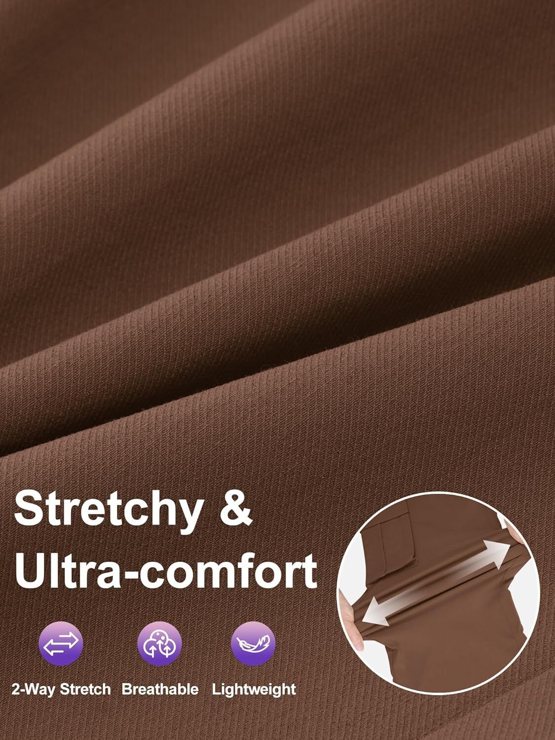 Women High Waisted Satin Cargo Pants Wide Leg Casual Pants multipocket model