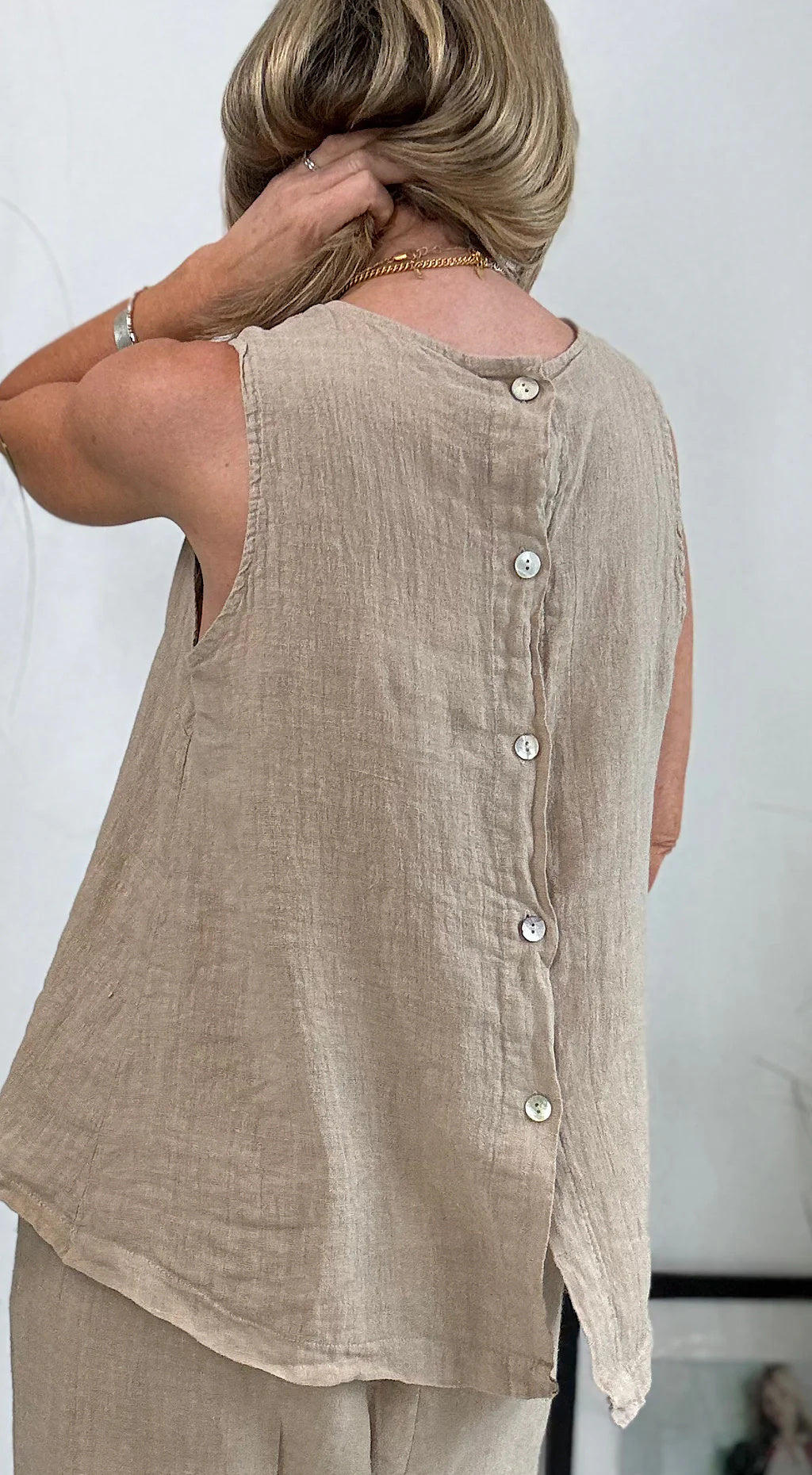 Everyday Versatility Linen Two-Piece Set